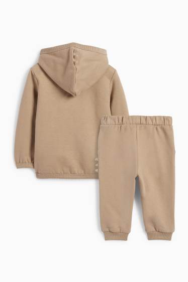 Bébés garçons - Dinosaure - tenue bébé - 2 pièces - beige
