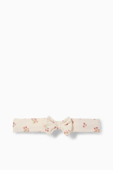 Bébés filles - Petits cœurs et petites fleurs - tenue pour bébé - 3 pièces - rose
