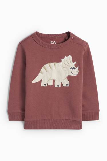 Bébés garçons - Dinosaures - tenue pour bébé - 2 pièces - bordeaux