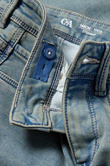 Copii - Băieți - Straight jeans - jeans termoizolanți - denim-albastru deschis