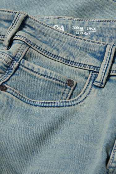 Copii - Băieți - Straight jeans - jeans termoizolanți - denim-albastru deschis
