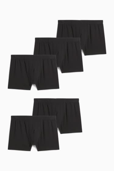 Herren - Multipack 5er - Trunks - schwarz