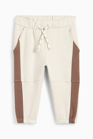 Bébés garçons - Van de camping - tenue bébé - 2 pièces - marron / beige
