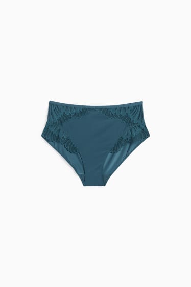 Damen - Slip - dunkelgrün