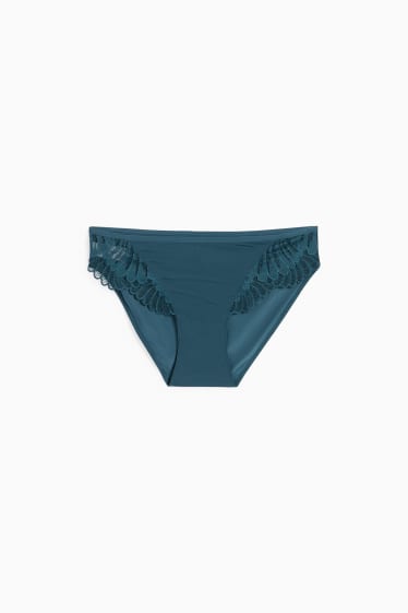 Damen - Slip - dunkelgrün