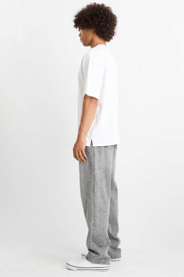 Pánské - Relaxed jeans - džíny - šedé