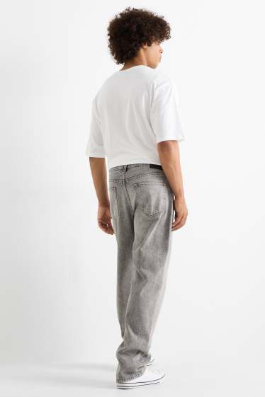 Pánské - Relaxed jeans - džíny - šedé