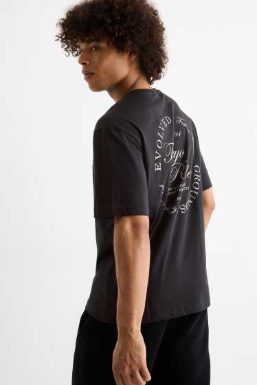 Herren - T-Shirt - Relaxed Fit - schwarz