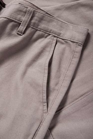 Home - Pantalons cargo - gris fosc