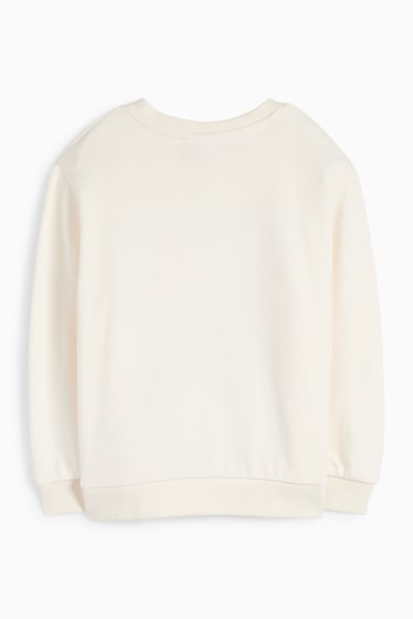 Kinder Mädchen - SmileyWorld® - Sweatshirt - cremeweiß