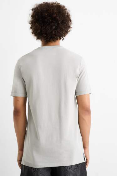 Herren - T-Shirt - Regular Fit - hellgrau