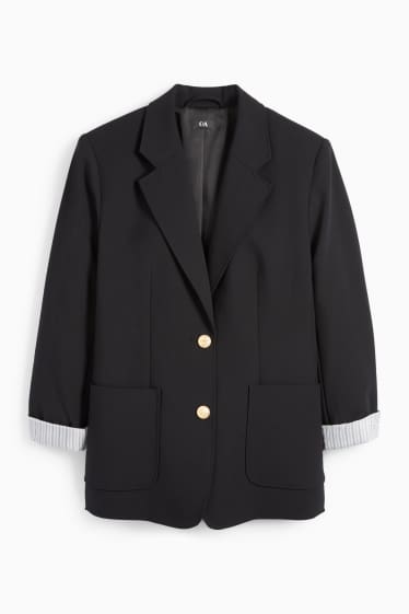 Dámské - Business blejzr - regular fit - černá