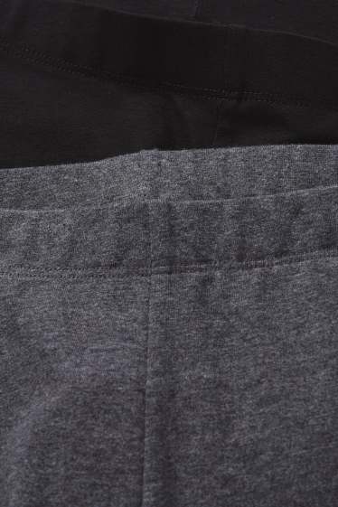 Dámské - Multipack 2 ks - legíny - tmavošedá