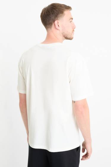 Heren - T-shirt - relaxed fit - Pink Floyd - wit