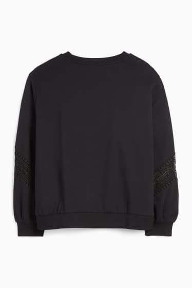 Damen - Sweatshirt - schwarz
