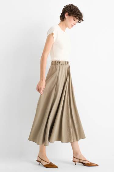 Damen - Rock - khaki
