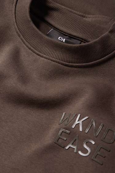 Herren - Sweatshirt - braun