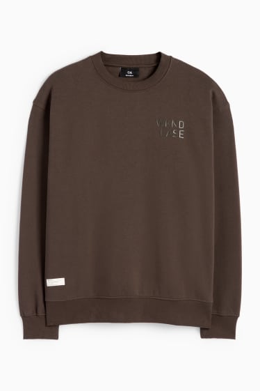 Herren - Sweatshirt - braun