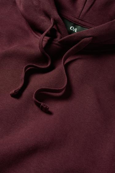 Herren - Hoodie - bordeaux