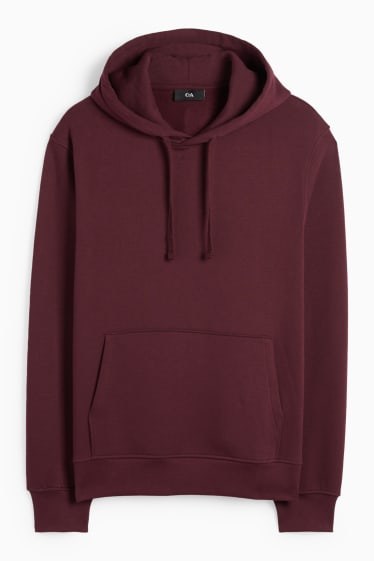 Herren - Hoodie - bordeaux