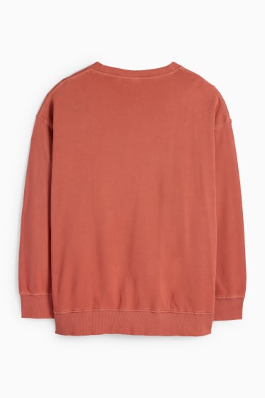 Herren - Sweatshirt - dunkelorange