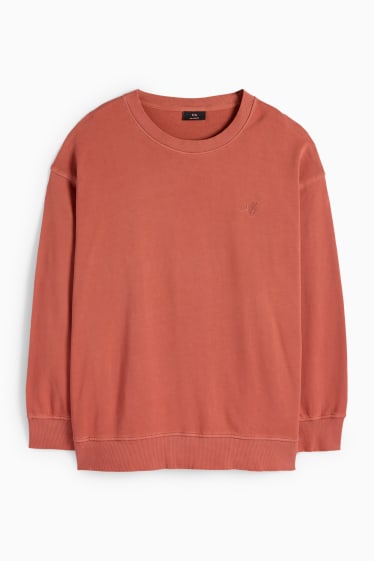Herren - Sweatshirt - dunkelorange