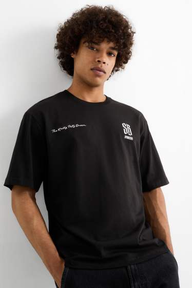 Uomo - T-shirt - nero
