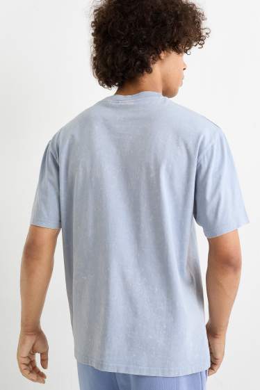 Herren - T-Shirt - Relaxed Fit - hellblau