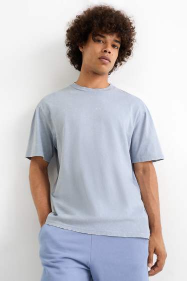 Herren - T-Shirt - Relaxed Fit - hellblau