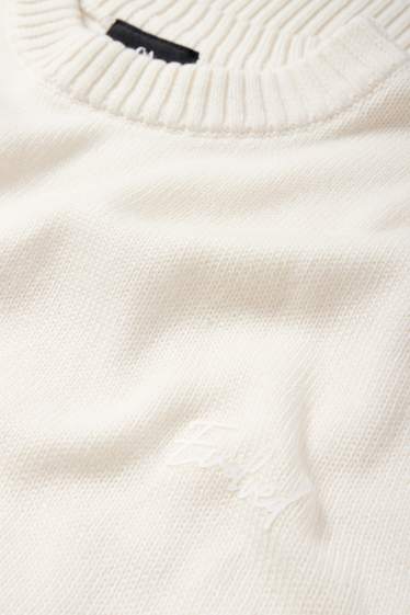 Men - Jumper - cremewhite