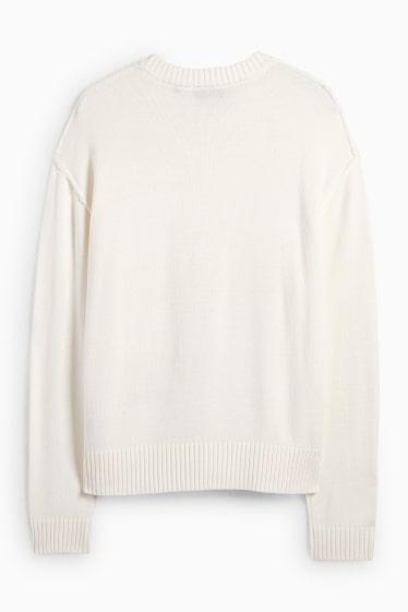 Men - Jumper - cremewhite