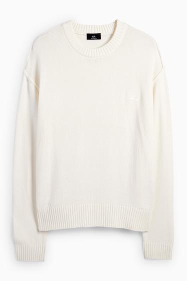 Men - Jumper - cremewhite