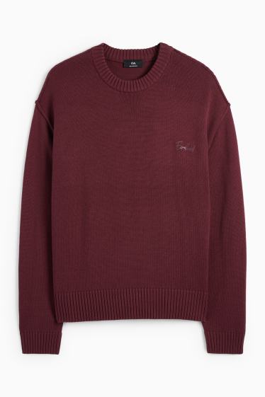 Men - Jumper - bordeaux