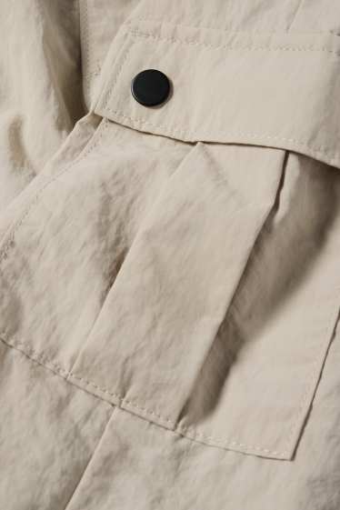 Kinderen: jongens - Thermocargobroek - beige