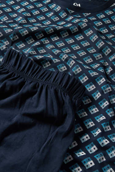 Men - Pyjamas - dark blue