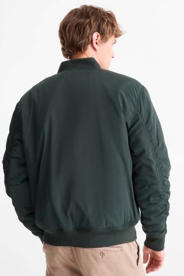 Men - Bomber jacket - dark green