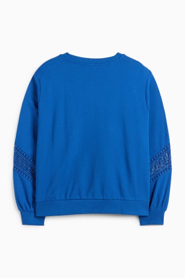 Dames - Sweatshirt - blauw