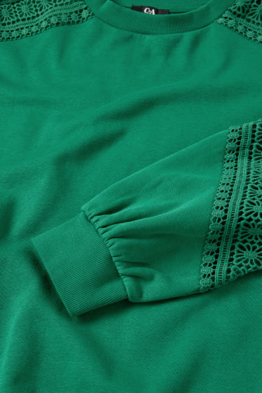 Damen - Sweatshirt - grün