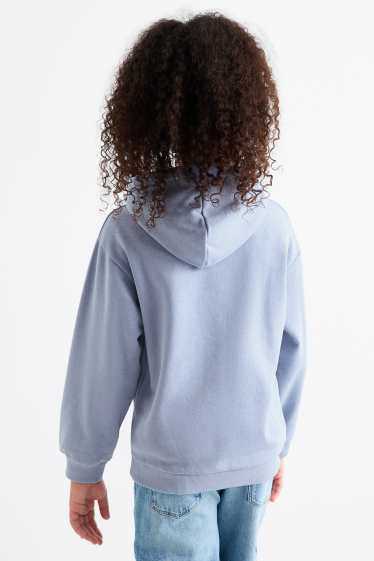Bambine - Cinnamoroll - felpa con cappuccio - azzurro