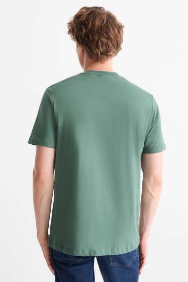 Hommes - T-shirt - regular fit - vert