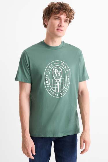Hommes - T-shirt - regular fit - vert