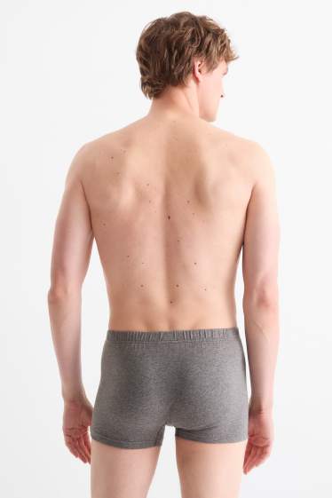 Hommes - Lot de 5 - boxers - gris foncé