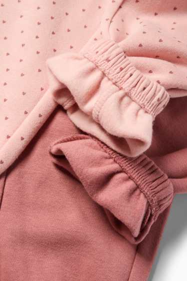 Kinder Mädchen - Herz - Multipack 2er - Jogginghose - rosa