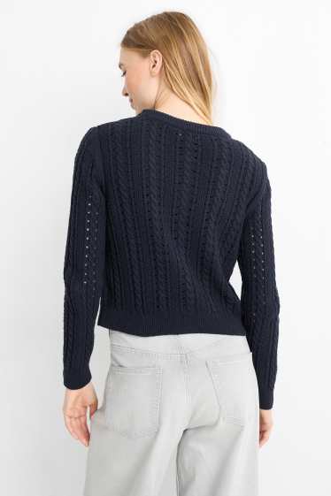 Dames - Vest - donkerblauw