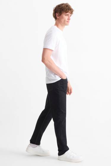 Heren - Straight jeans - LYCRA® - jeansdonkerblauw