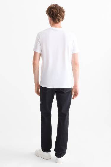 Heren - Straight jeans - LYCRA® - jeansdonkerblauw