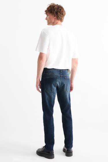 Men - Slim tapered jeans - LYCRA® - denim-dark blue