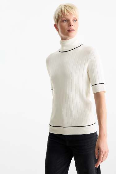Femmes - Pull - blanc