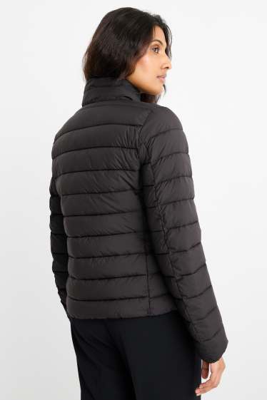 Women - Quilted jacket - black