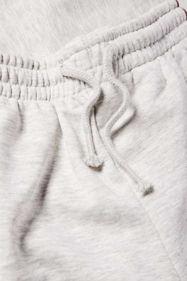 Kinderen: meisjes - Joggingbroek - licht grijs-mix